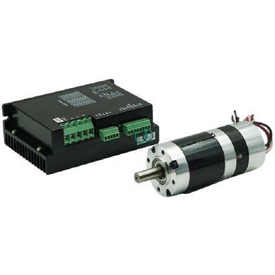 Schwanzloser Getriebemotor 56JBX DC24v 20-100W mit planetarischem Getriebe für Präzisions-Regeleinrichtung