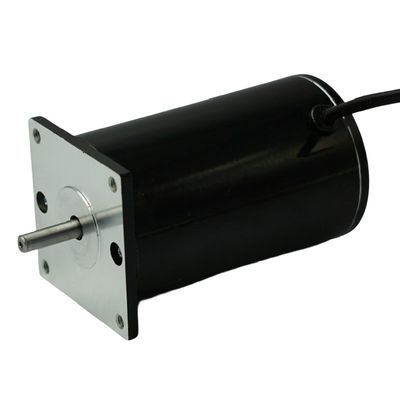 24V 48V gebürsteter DC-Dauermagnetmotor 30-300W 76ZYT für Schwingen-Sperren-Tor-intelligentes Drehkreuz