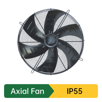 Elektrischer Achsventilator mit einem Geräuschpegel von 50-70 dB A und geringen Wartungsaufwand